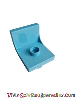 Lego Duplo Chair with Rivet (4839) Maersk Blue